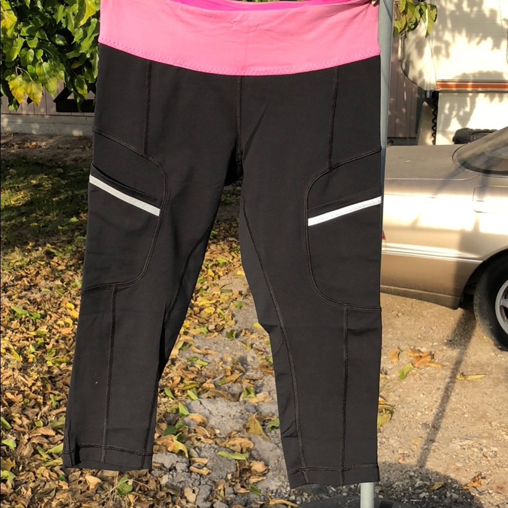Lululemon luxtreme crops, size 8